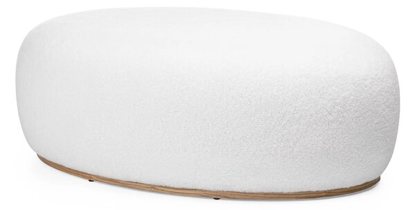 Hector Designový taburet Stone bílý