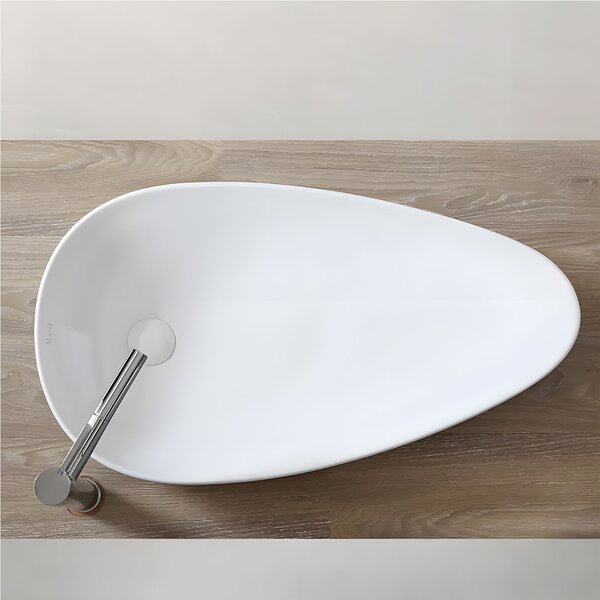 Rea Greta75 umyvadlo, 77 x 43 cm, bílá, REA-U1500