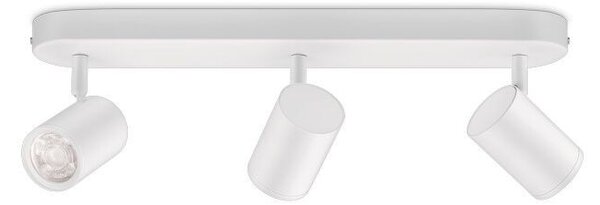 WiZ Colors 8719514551916 LED stropní bodové svítidlo Imageo 3x5W | GU10 | 1050lm | 2200-6500K | RGB - stmívatelné, bílá