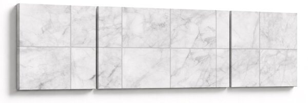 Obraz - Mramorové dlaždice (170x50 cm)