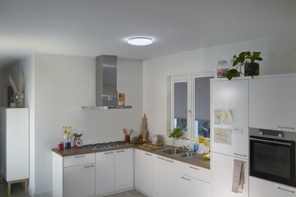 WiZ Dimmable 8719514338074 LED stropní svítidlo Adria 1x17W | 1700lm | 4000K - stmívatelné, bílá