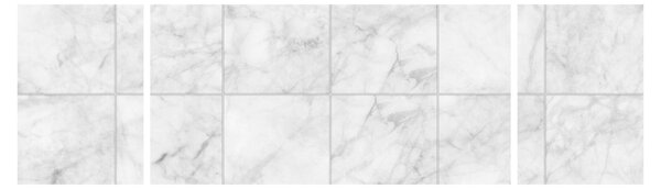 Obraz - Mramorové dlaždice (170x50 cm)