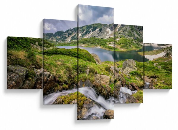 Obraz - Pohled na horu Rila (125x70 cm)
