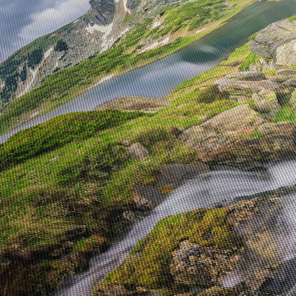 Obraz - Pohled na horu Rila (210x100 cm)