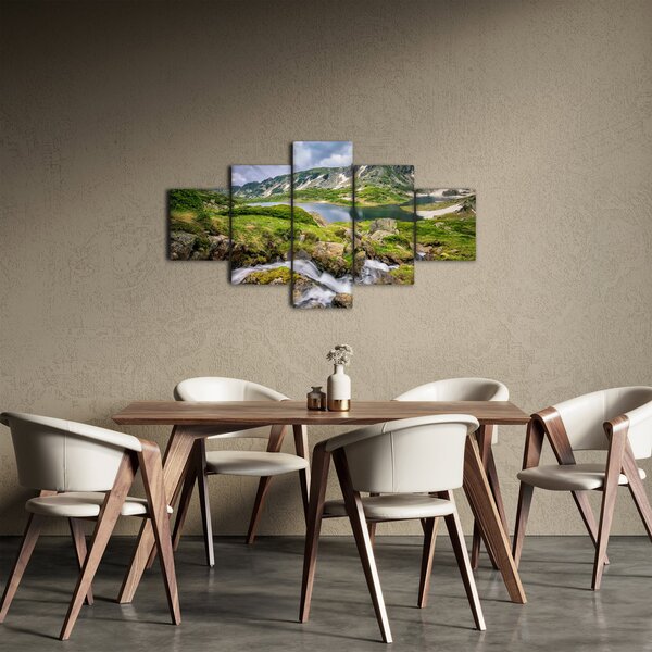 Obraz - Pohled na horu Rila (125x70 cm)