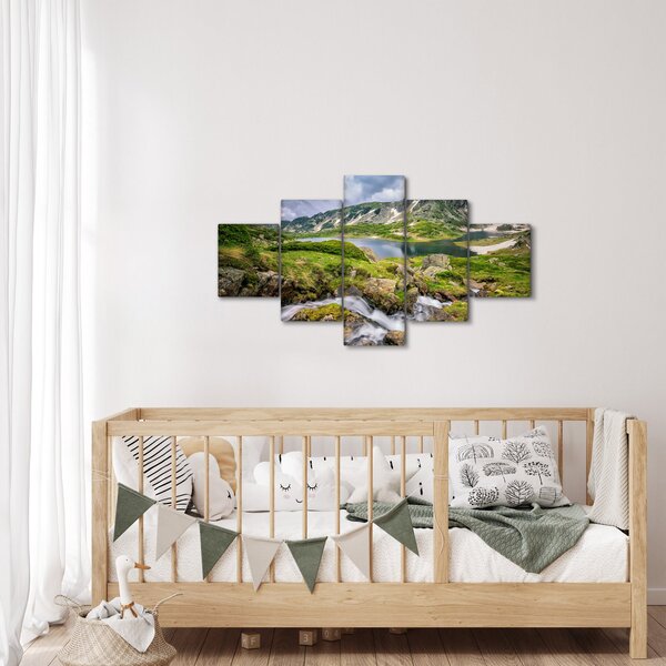 Obraz - Pohled na horu Rila (125x70 cm)