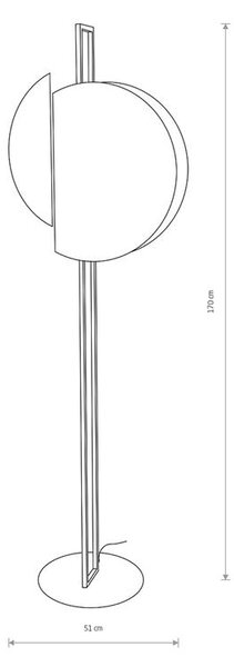 Stojanová lampa Nowodvorski SUNSET FL 7647