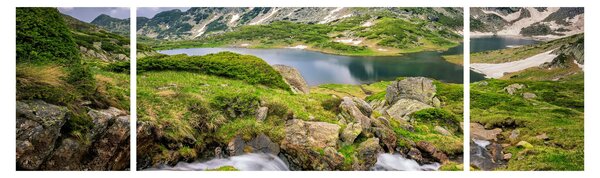 Obraz - Pohled na horu Rila (170x50 cm)