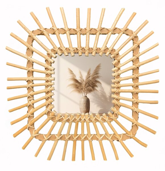 Nástěnné zrcadlo Boho 45CM QDJ071