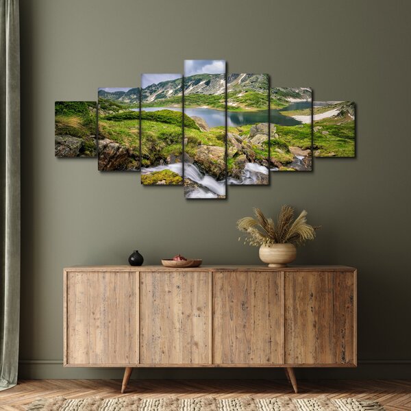 Obraz - Pohled na horu Rila (210x100 cm)