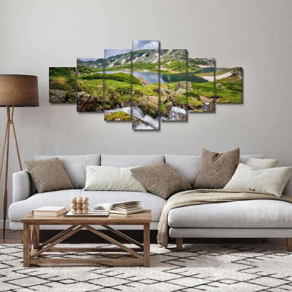 Obraz - Pohled na horu Rila (210x100 cm)