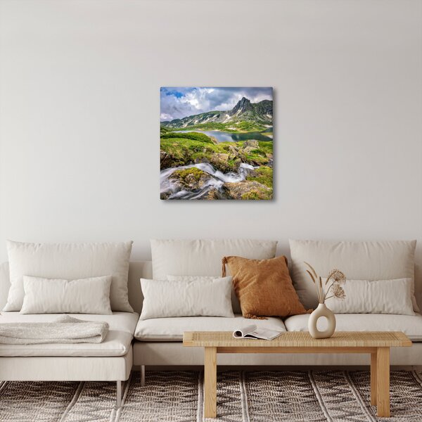 Obraz - Pohled na horu Rila (30x30 cm)