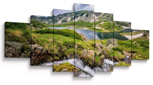 Obraz - Pohled na horu Rila (210x100 cm)