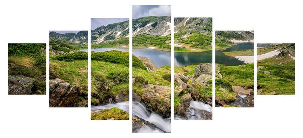 Obraz - Pohled na horu Rila (210x100 cm)