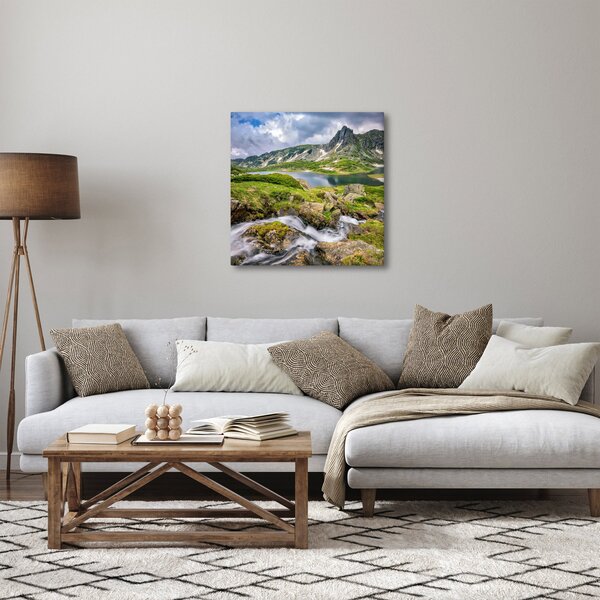 Obraz - Pohled na horu Rila (30x30 cm)