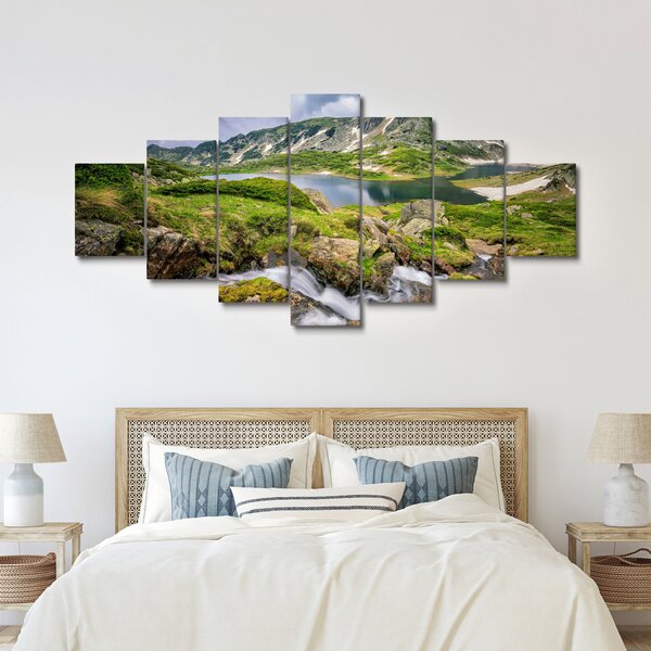 Obraz - Pohled na horu Rila (210x100 cm)