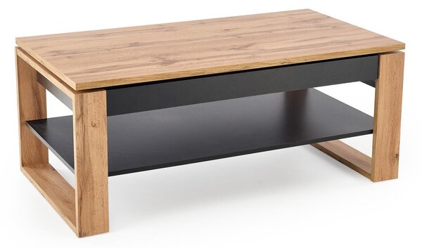 HALMAR Konferenční stolek Betty s výklopnou deskou dub artisan/černý