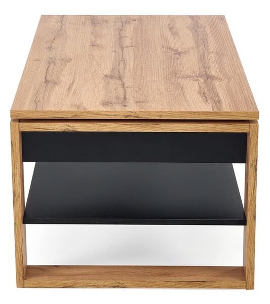 HALMAR Konferenční stolek Betty s výklopnou deskou dub artisan/černý