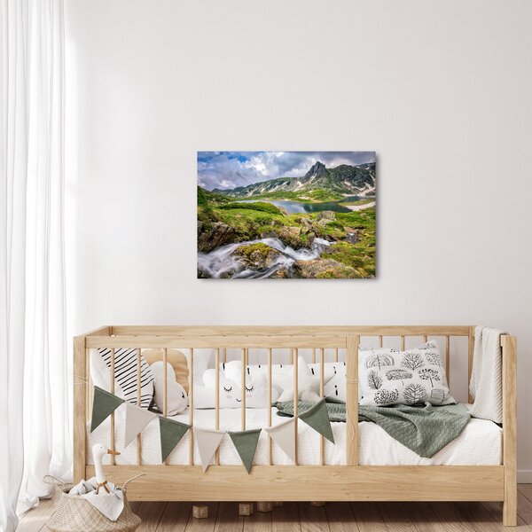 Obraz - Pohled na horu Rila (70x50 cm)