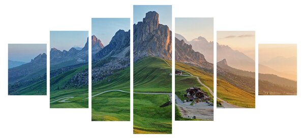 Obraz - Dolomity (210x100 cm)