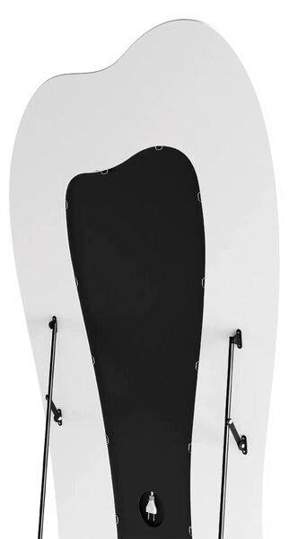 Hector Stojací zrcadlo s LED osvětlením Cella 63x160 cm bílé