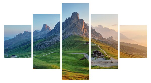Obraz - Dolomity (125x70 cm)