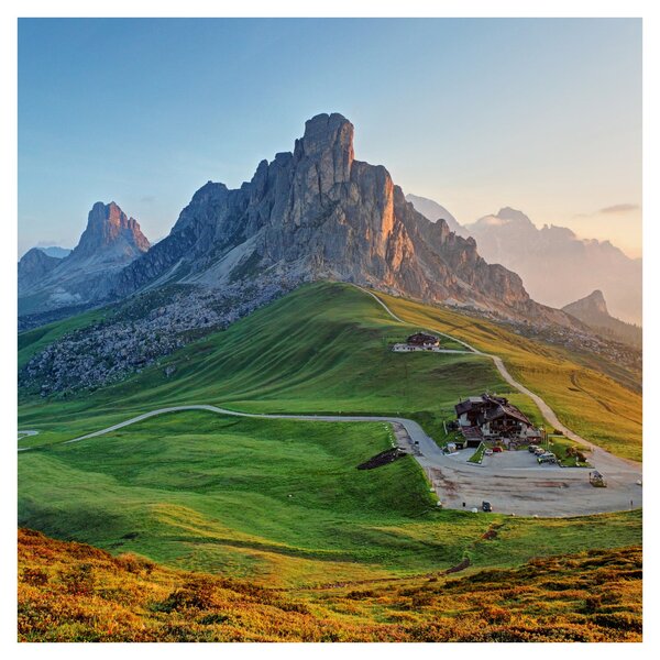 Obraz - Dolomity (30x30 cm)
