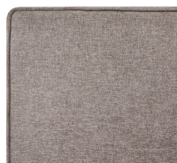 Postel s úložným prostorem Tkanina LAGARDE 180 x 200 cm Taupe