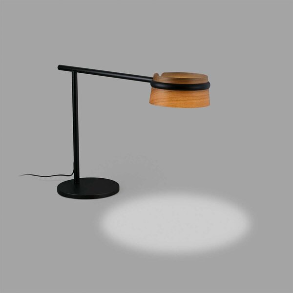 Faro Loop LED stolní stmívatelné svítidlo Hnědá