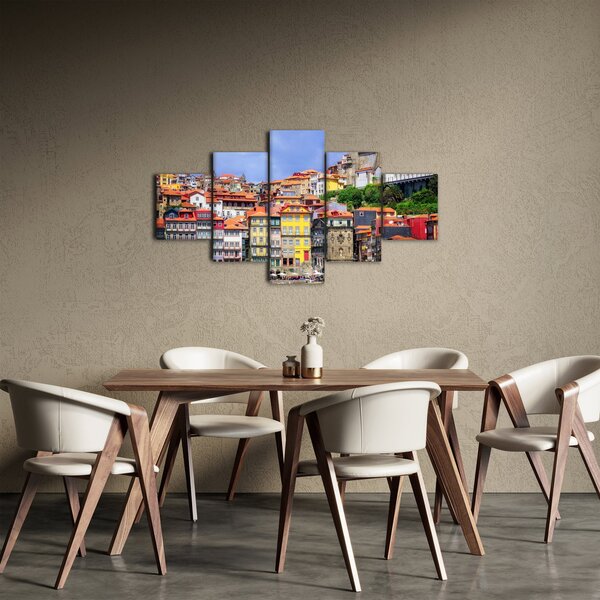 Obraz - Ribeira, Portugalsko (125x70 cm)