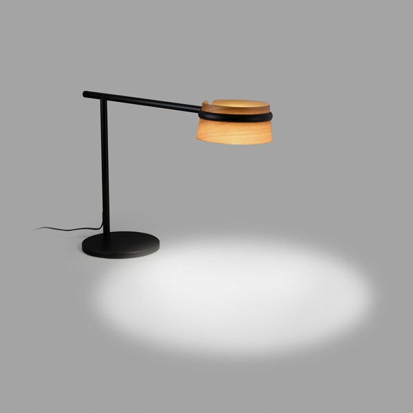 Faro Loop LED stolní stmívatelné svítidlo Hnědá