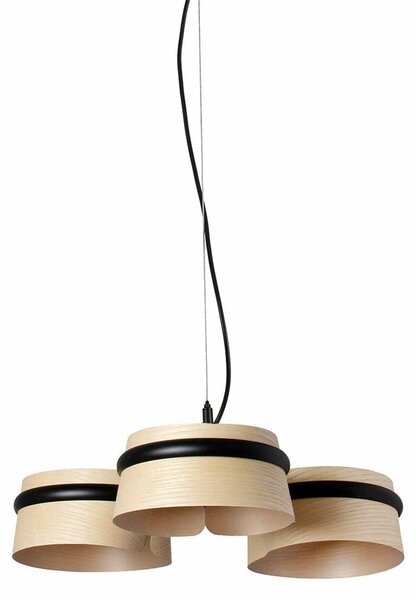 Faro Loop LED závěsné svítidlo Hnědá