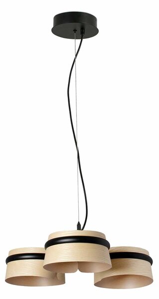 Faro Loop LED závěsné svítidlo Hnědá