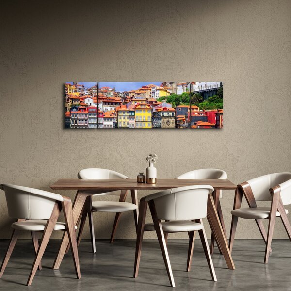 Obraz - Ribeira, Portugalsko (170x50 cm)