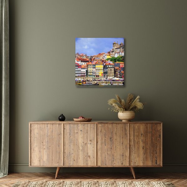 Obraz - Ribeira, Portugalsko (30x30 cm)