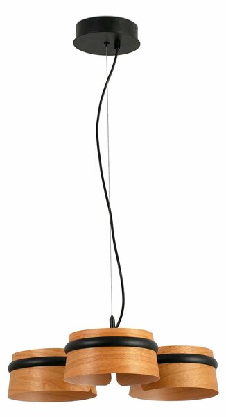 Faro Loop LED závěsné svítidlo Hnědá