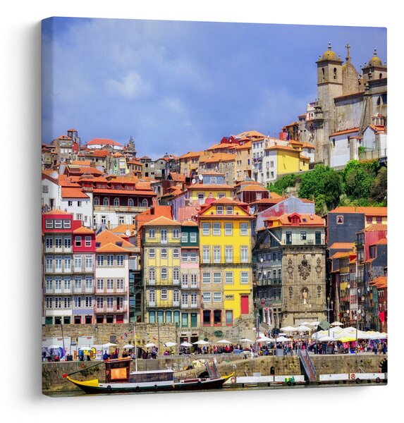Obraz - Ribeira, Portugalsko (30x30 cm)
