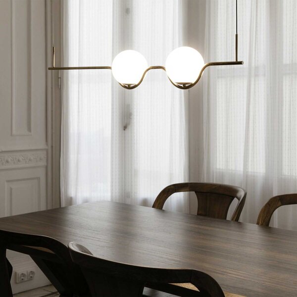 Faro Le Vita LED závěsné svítidlo Černá