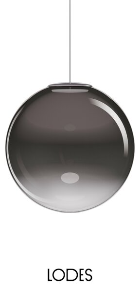 Lodes Designové závěsné LED svítidlo NON RANDOM, 7W, ø 33 cm, CRI90 Barva: Kouřová