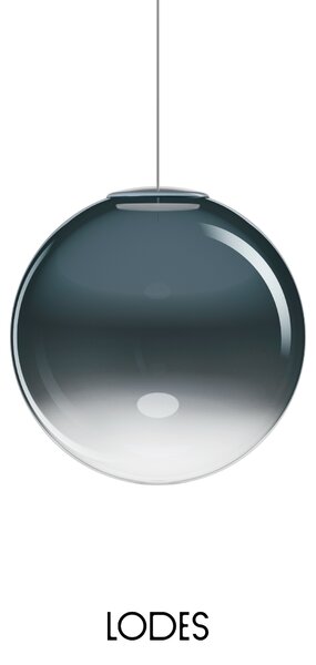 Lodes Designové závěsné LED svítidlo NON RANDOM, 7W, ø 33 cm, CRI90 Barva: Kouřová