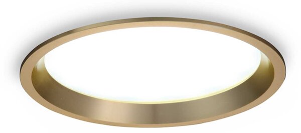 Downlight LED zápustné kulaté svítidlo Ra80 Zlatá