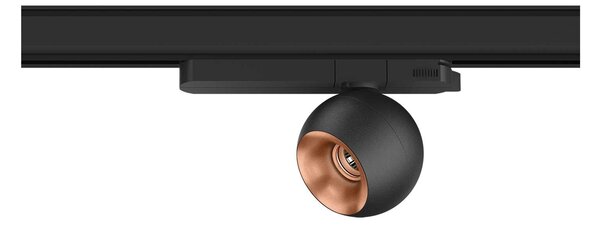 KARIZMA luce Dea Eros TR LED svítidlo pro 3F lištu černé M2700K