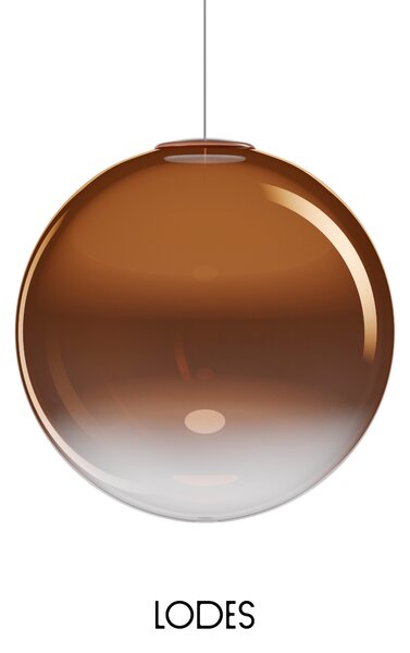 Lodes Designové závěsné LED svítidlo NON RANDOM, 7W, ø 43 cm, CRI90 Barva: Modrá