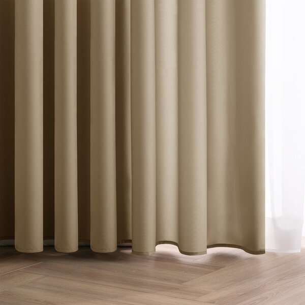 Béžový dimout závěs 140x270 cm Carli – Restilo