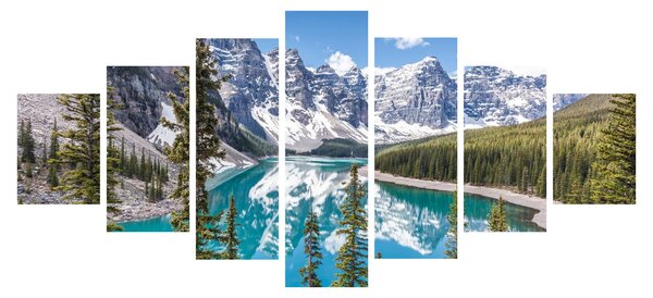 Obraz - Národní park Banff (210x100 cm)