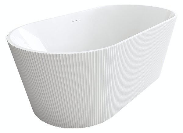 Rea Ofelia, volně stojící akrylátová vana 1700x740x595 mm, bílá lesklá, REA-W0126