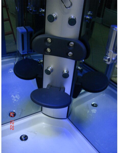 BPS-koupelny Hydromasážní box HYD-Michele 120 SA L, 120x85 levý se saunou