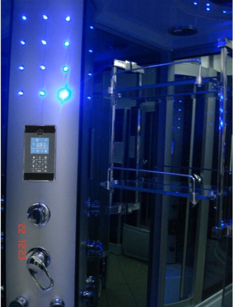 BPS-koupelny Hydromasážní box HYD-Michele 120 P, 120x85 pravý bez sauny