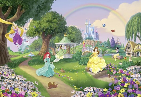 Fototapety Disney Princess , rozměr 368 cm x 254 cm, duha, Komar 8-449