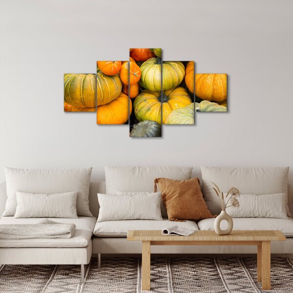Obraz - Podzimní dýně (125x70 cm)